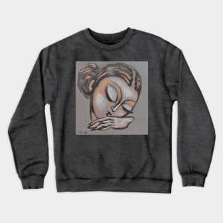 Sleeping Muse - Portrait Crewneck Sweatshirt